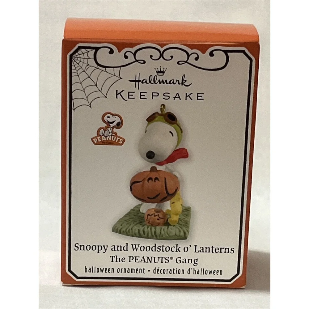 Hallmark 2012 The‎ Peanuts Gang, Snoopy & Woodstock o' Lanterns Halloween